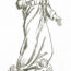 Figura in legno di Santa Giovanna
